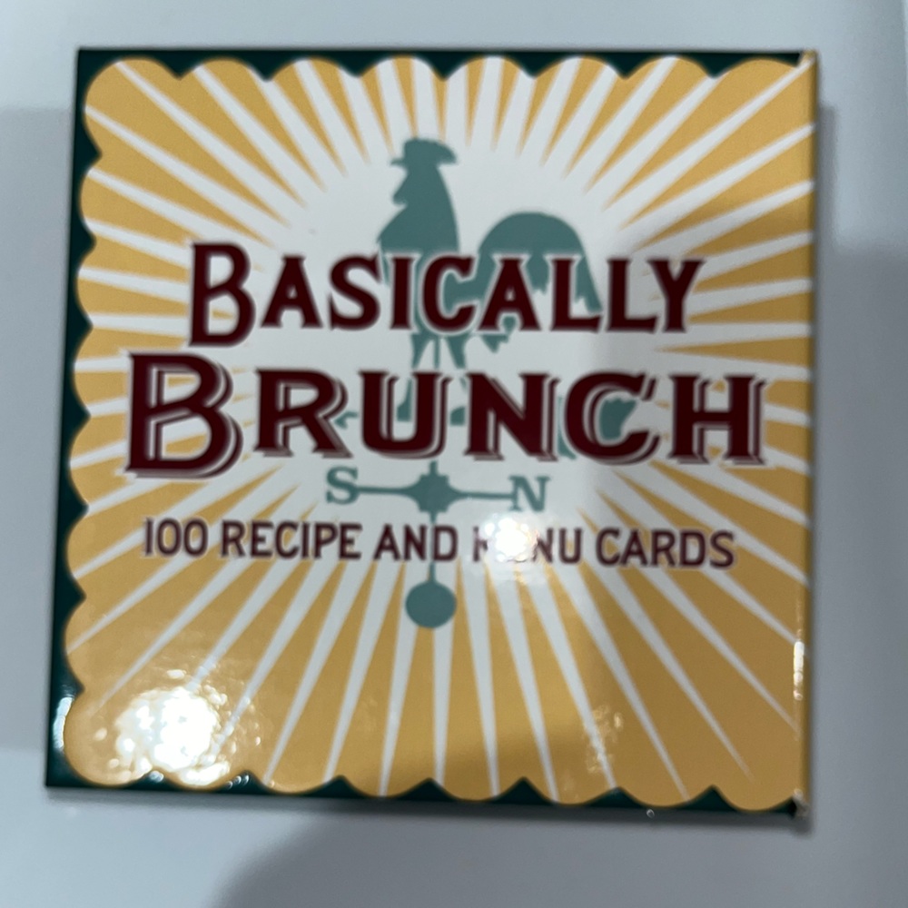 Basically Brunch Cooking Large Card Deck